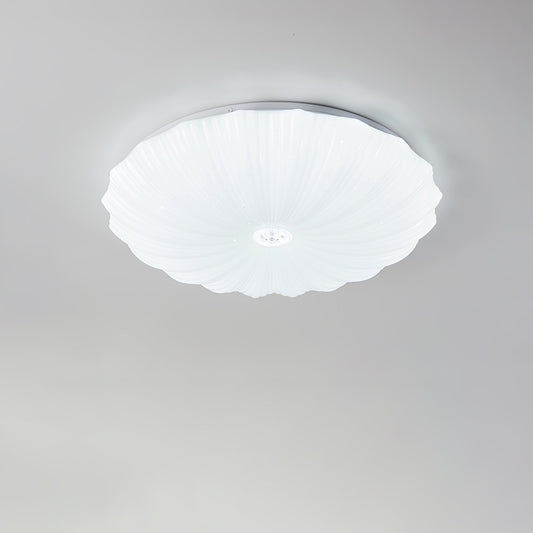 Lunaris Shell Flush Mount Ceiling Light