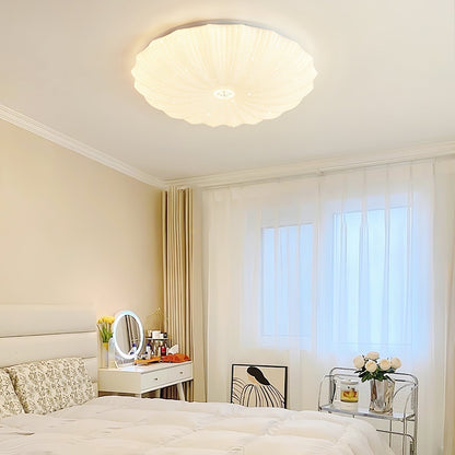 Lunaris Shell Flush Mount Ceiling Light