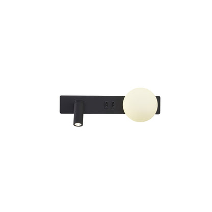 Lunor Sphere Reading Wall Light