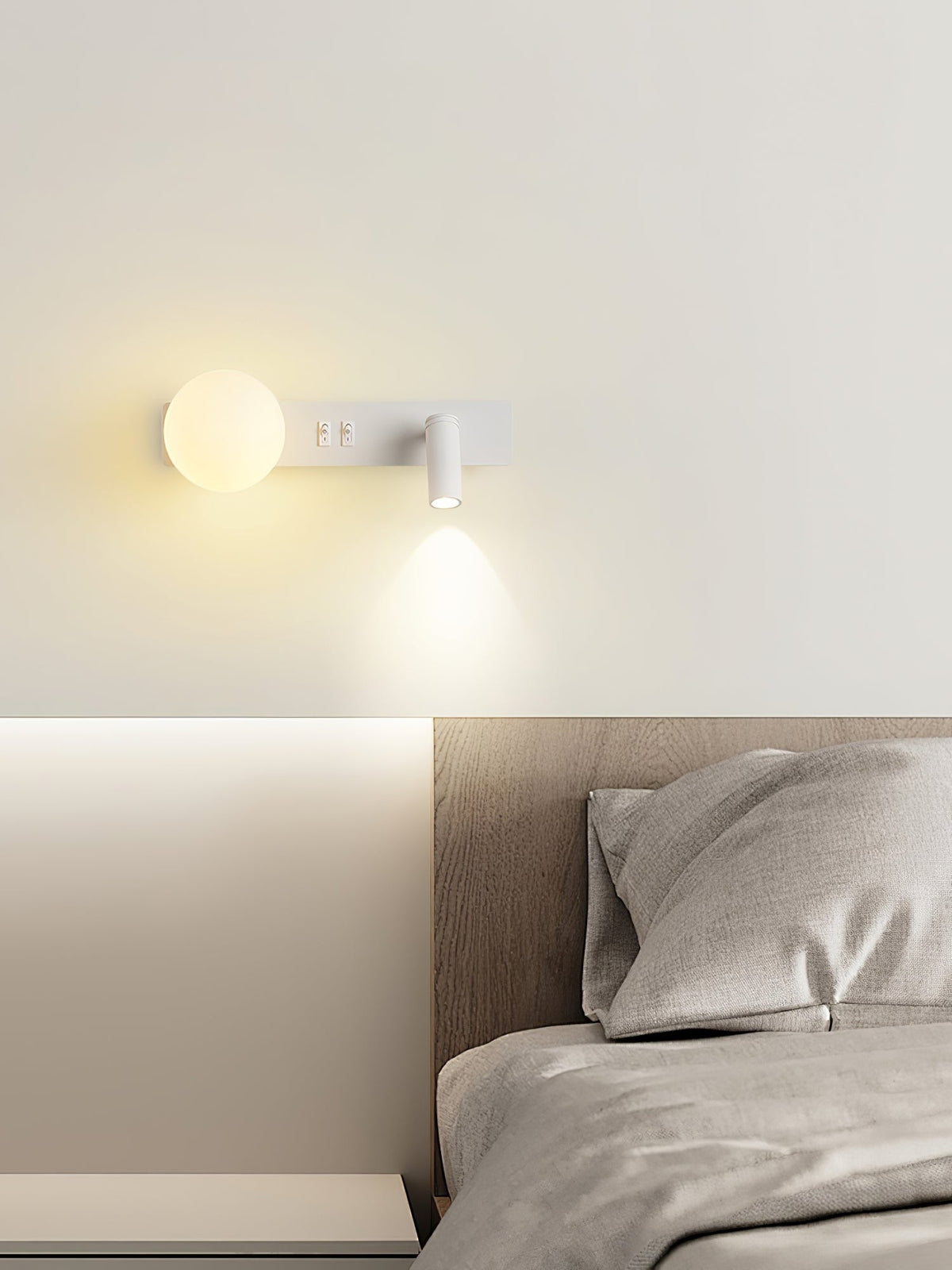 Lunor Sphere Reading Wall Light