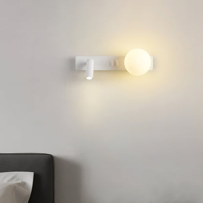 Lunor Sphere Reading Wall Light