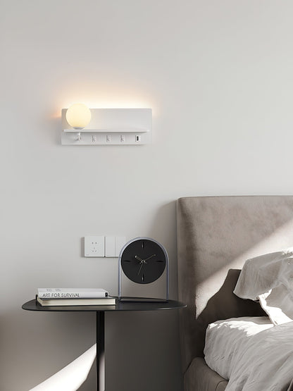 Lunor Sphere Reading Wall Light