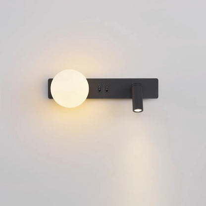 Lunor Sphere Reading Wall Light