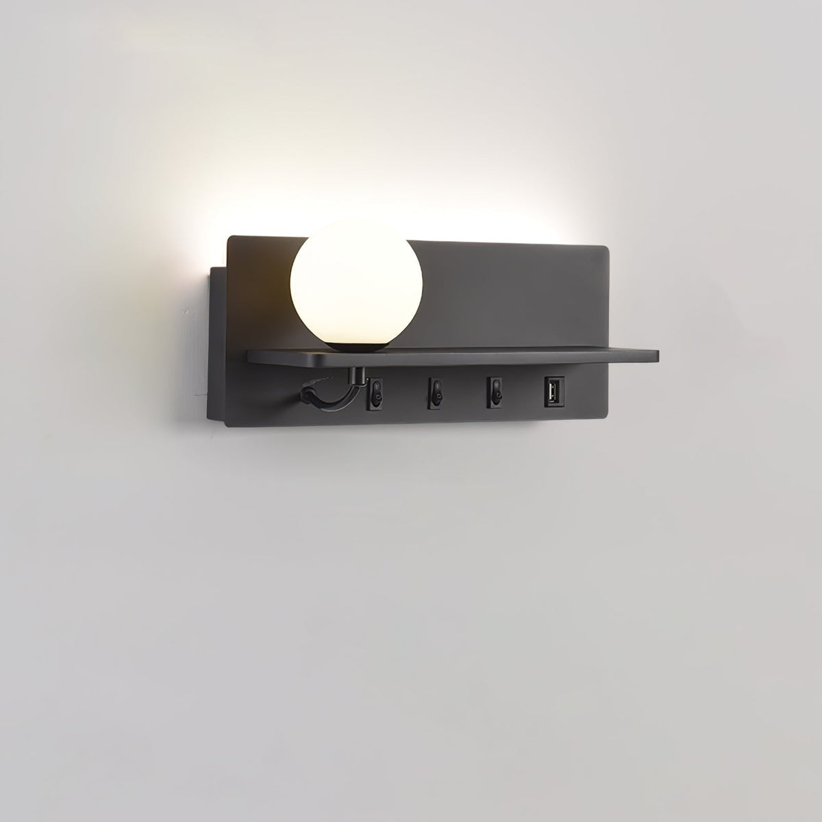 Lunor Sphere Reading Wall Light