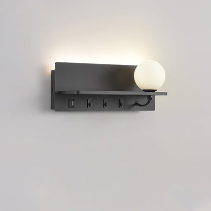 Lunor Sphere Reading Wall Light