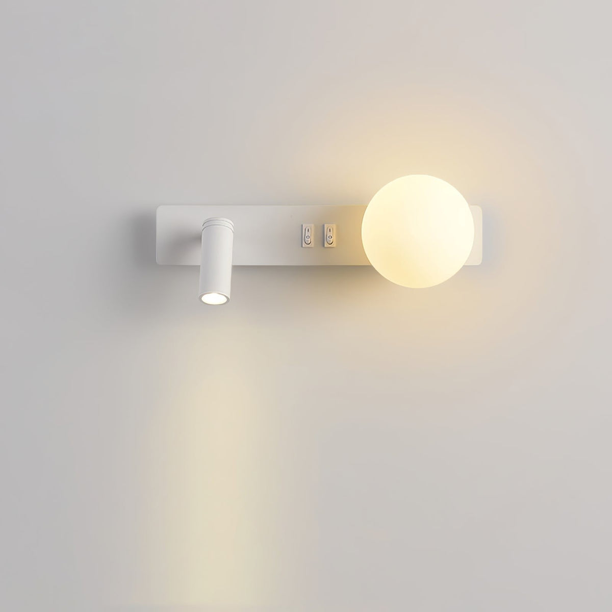 Lunor Sphere Reading Wall Light