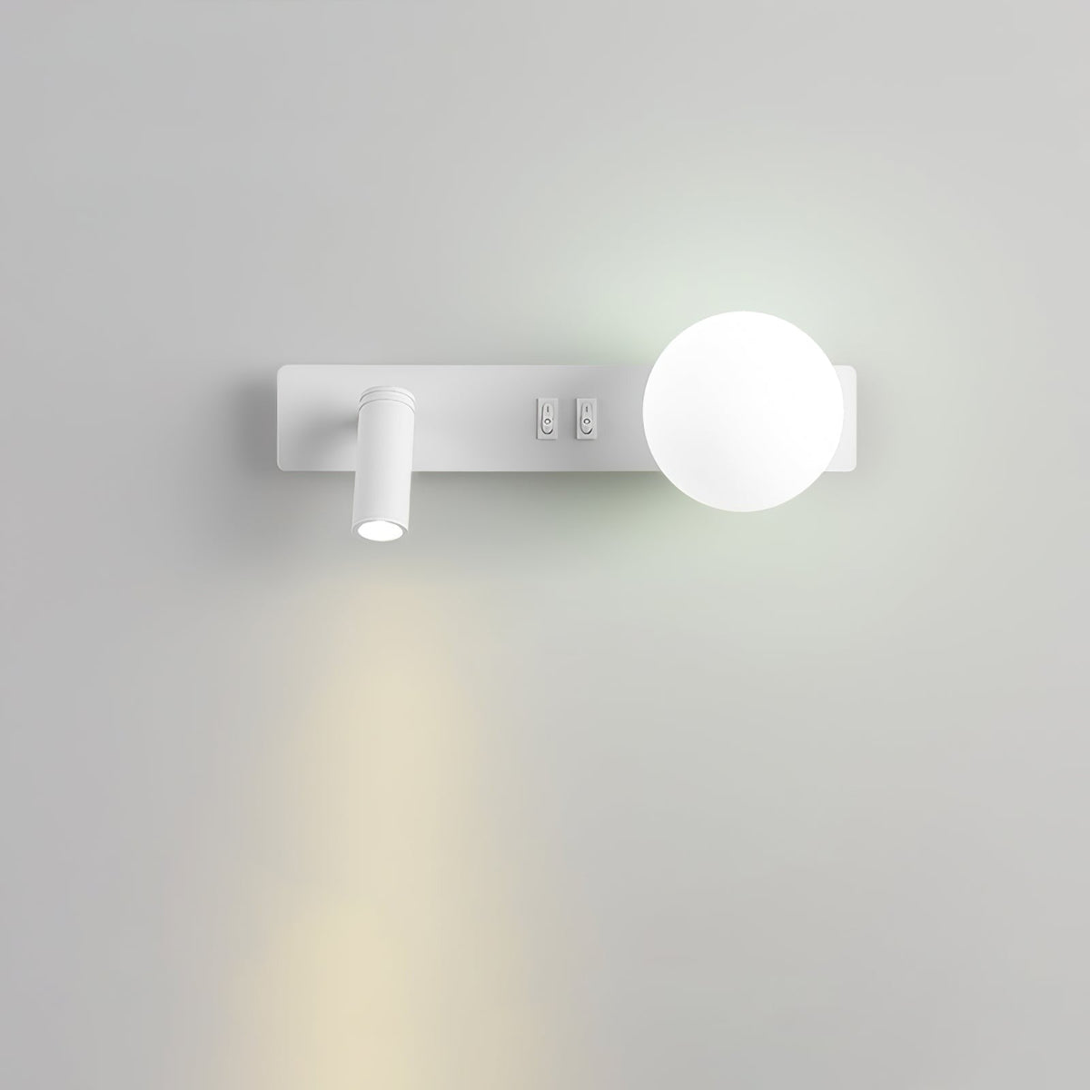 Lunor Sphere Reading Wall Light