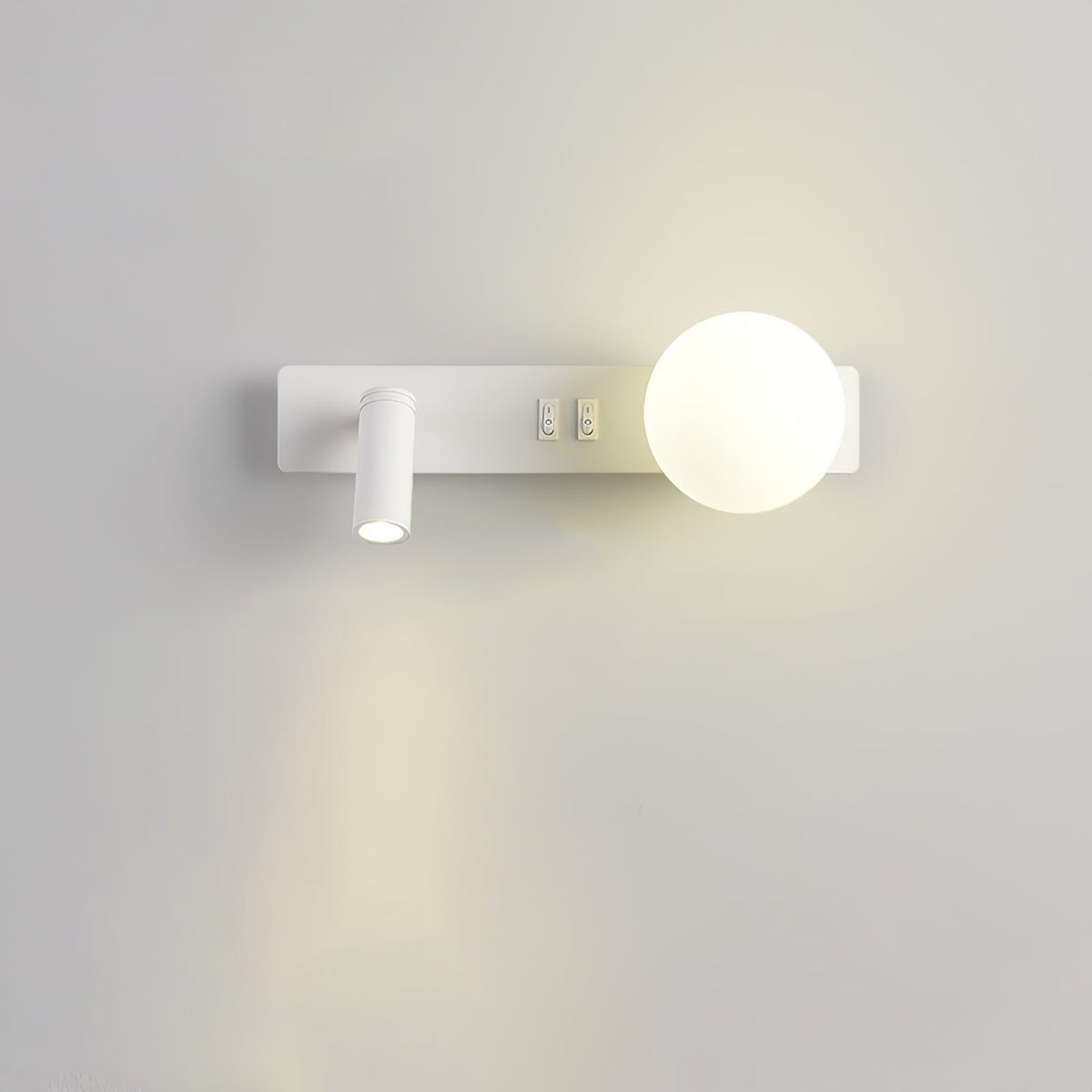 Lunor Sphere Reading Wall Light