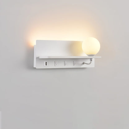 Lunor Sphere Reading Wall Light
