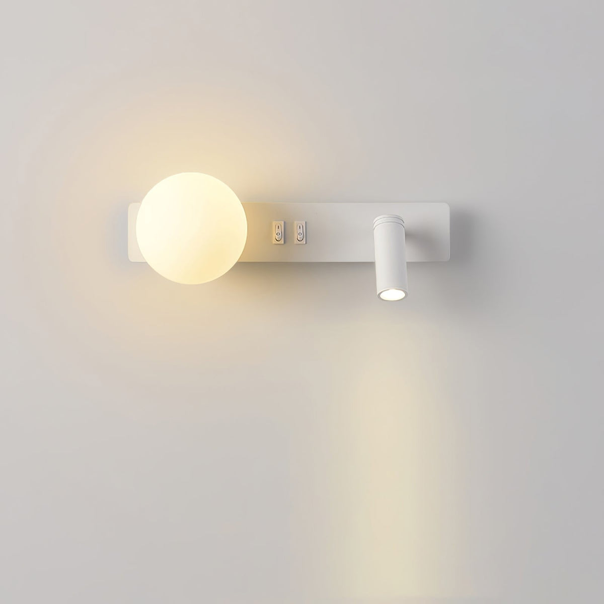 Lunor Sphere Reading Wall Light