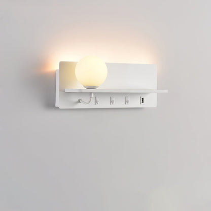 Lunor Sphere Reading Wall Light