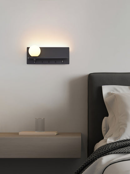 Lunor Sphere Reading Wall Light