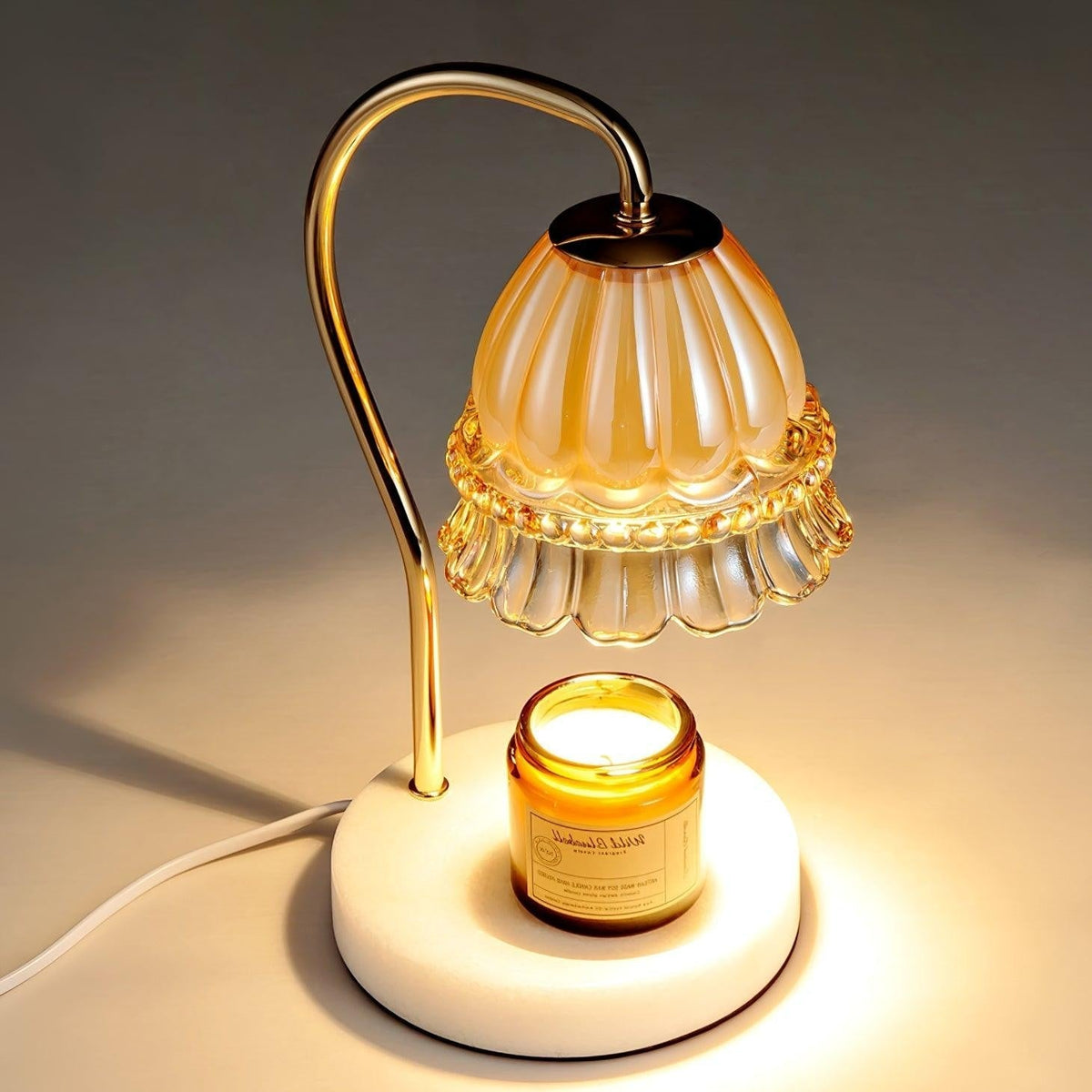 Marbelle Candle Warmer Table Lamp