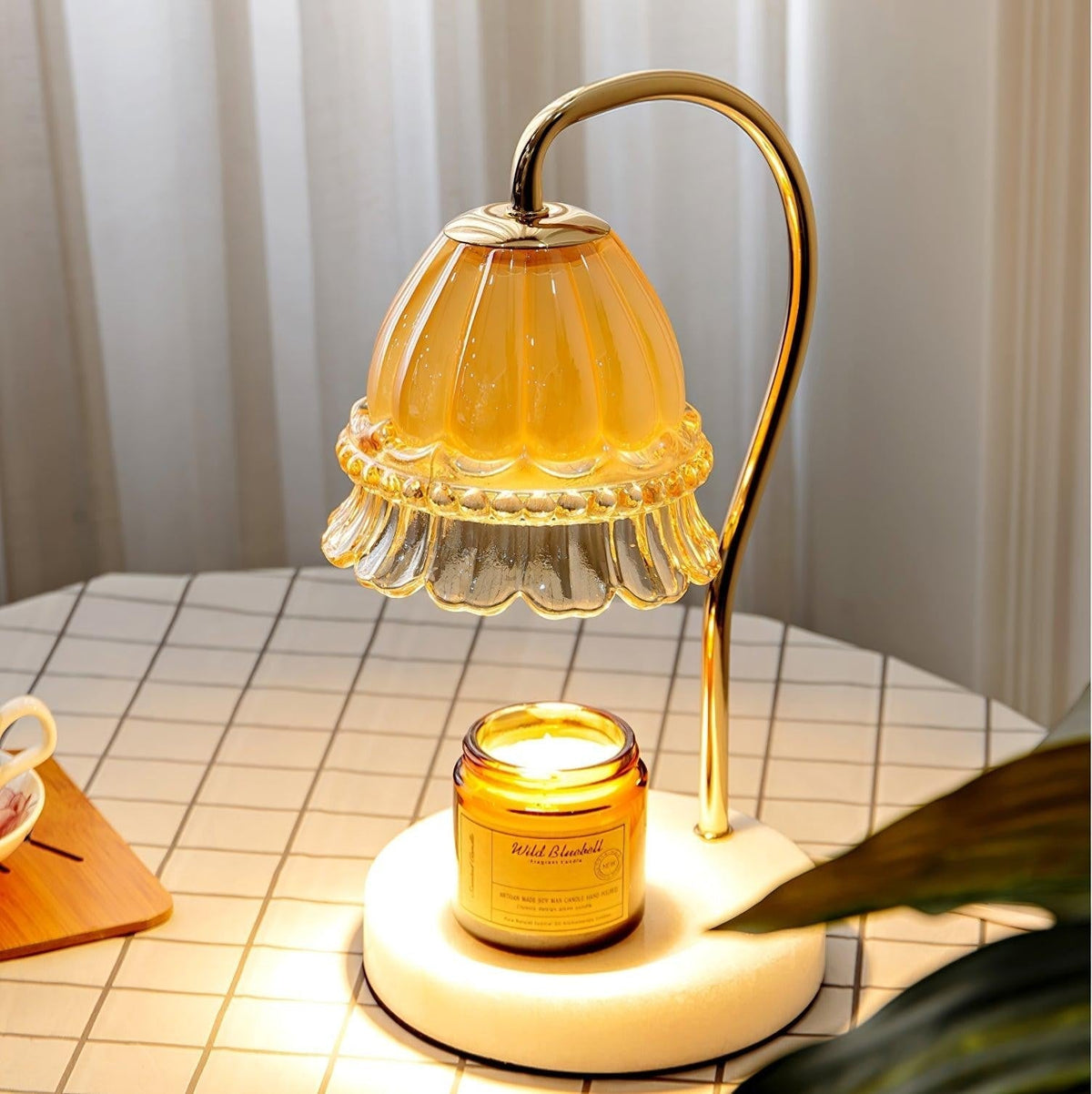 Marbelle Candle Warmer Table Lamp
