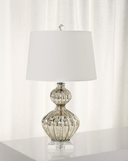 Mercura Glass Accent Table Lamp