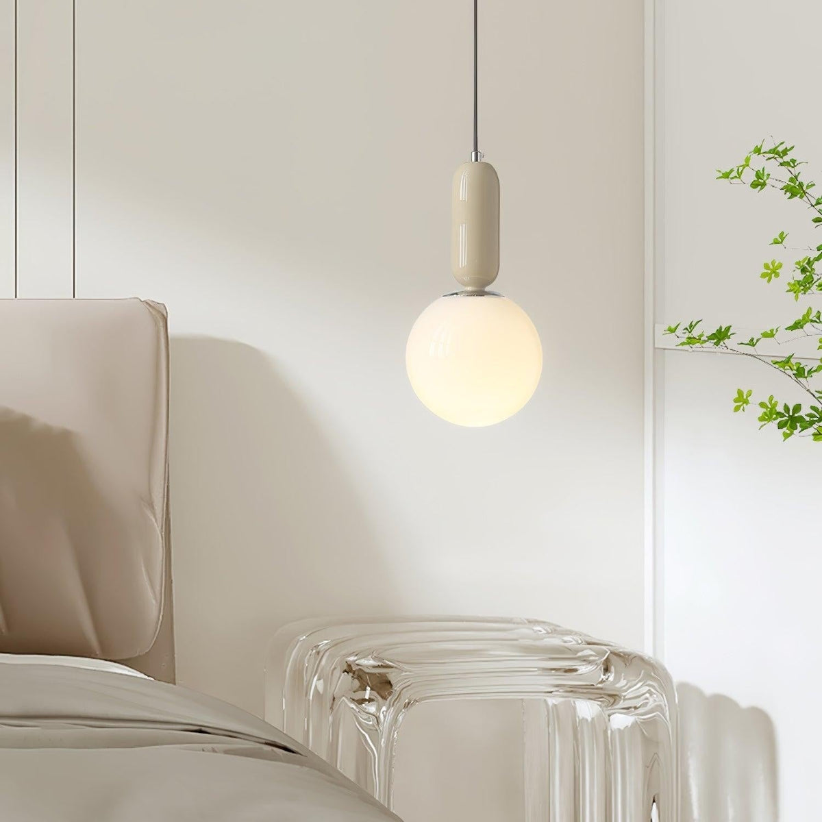 Nordic Frost Globe Pendant