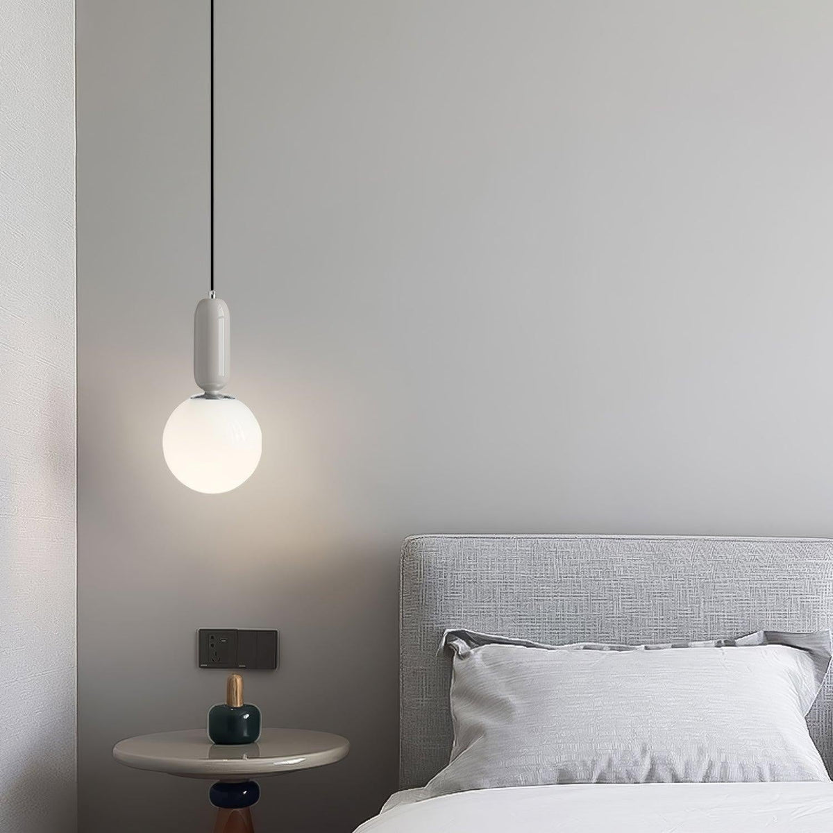 Nordic Frost Globe Pendant