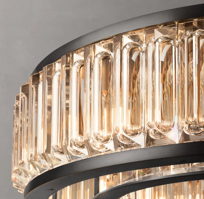 Optical Crystal Crown Chandelier