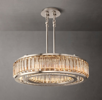 Optical Crystal Crown Chandelier