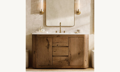 Optical Glass Capsule Outdoor Sconce