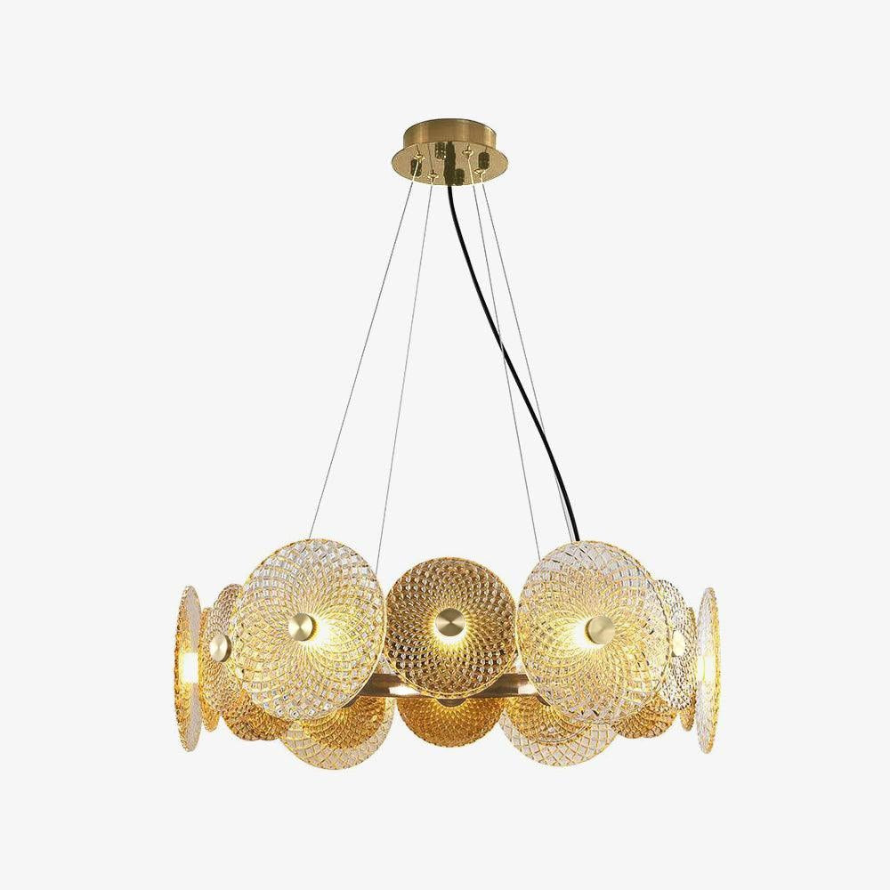 Paxton Crystal Glass Chandelier