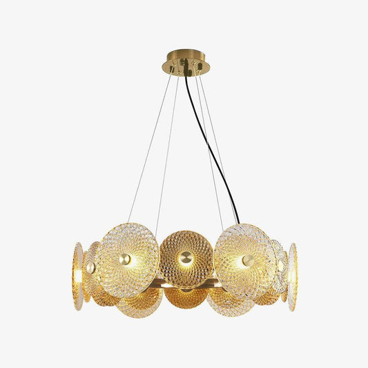 Paxton Crystal Glass Chandelier