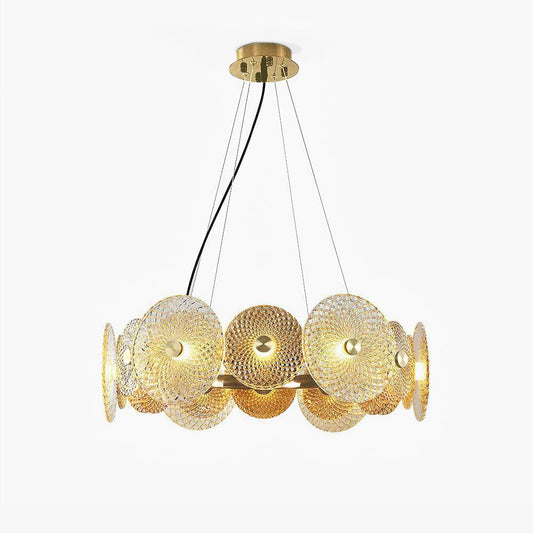Paxton Crystal Glass Chandelier