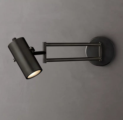 Precision Brass Swing-Arm Reading Light