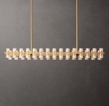 Prism Frame LED Island Chandelier
