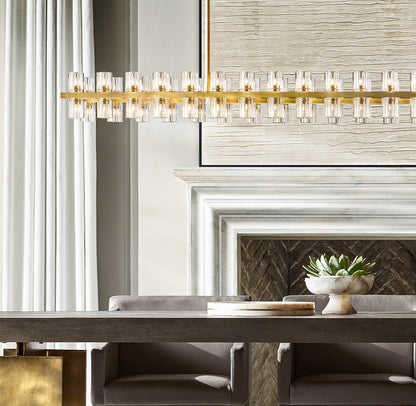 Prism Frame LED Island Chandelier