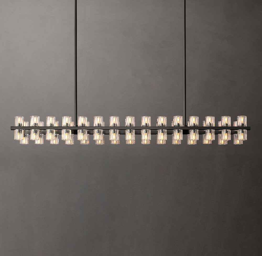 Prism Frame LED Island Chandelier