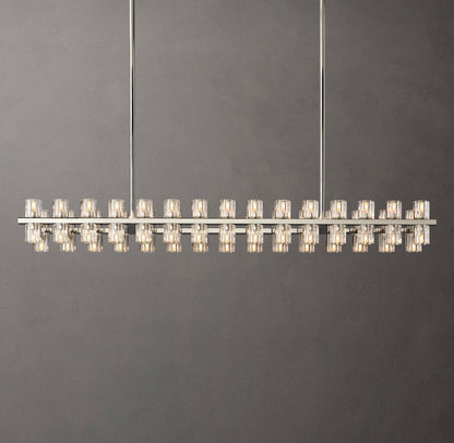 Prism Frame LED Island Chandelier
