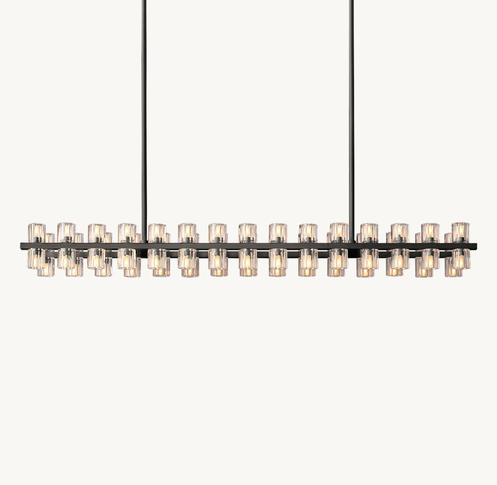 Prism Frame LED Island Chandelier