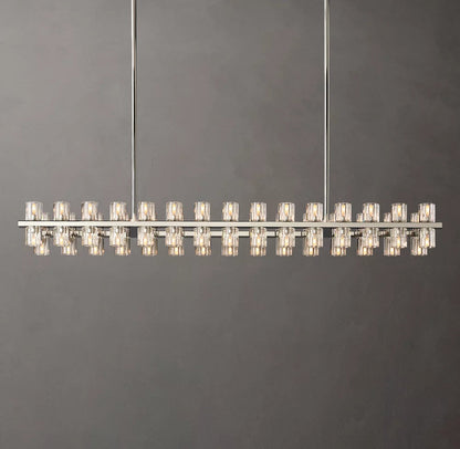 Prism Frame LED Island Chandelier