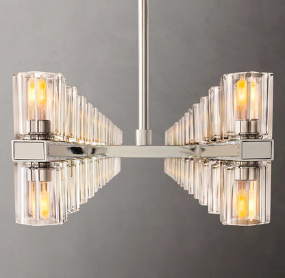 Prism Frame LED Island Chandelier