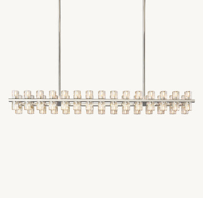 Prism Frame LED Island Chandelier