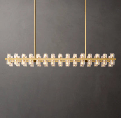 Prism Frame LED Island Chandelier