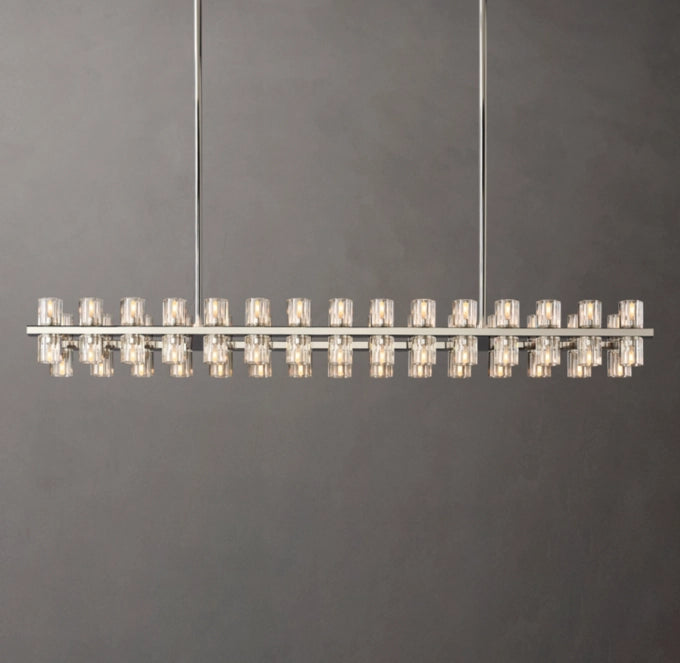 Prism Frame LED Island Chandelier