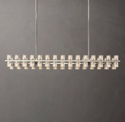 Prism Frame LED Island Chandelier