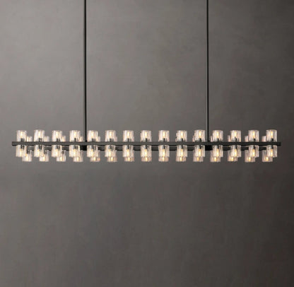 Prism Frame LED Island Chandelier