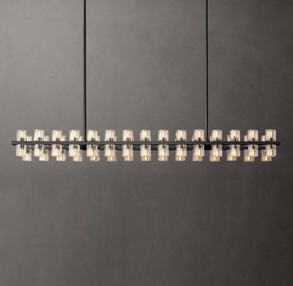 Prism Frame LED Island Chandelier