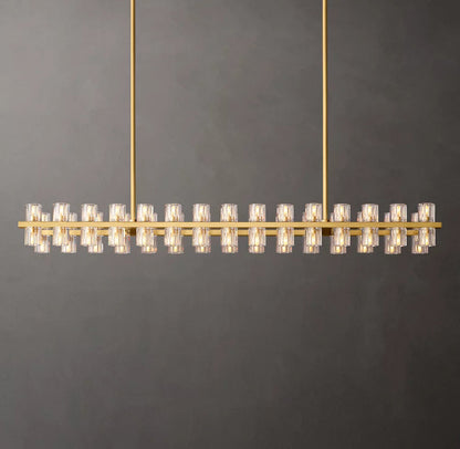Prism Frame LED Island Chandelier