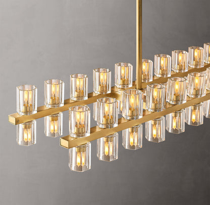 Prism Frame LED Island Chandelier