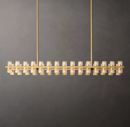Prism Frame LED Island Chandelier