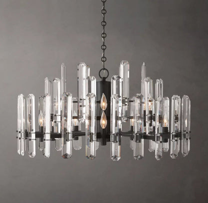 Regal Optical Prism Chandelier