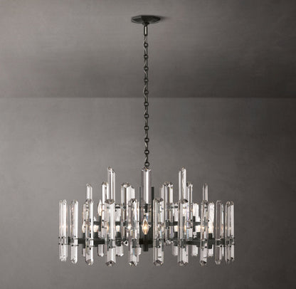 Regal Optical Prism Chandelier