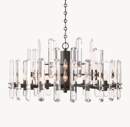 Regal Optical Prism Chandelier