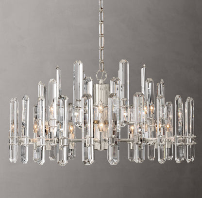 Regal Optical Prism Chandelier