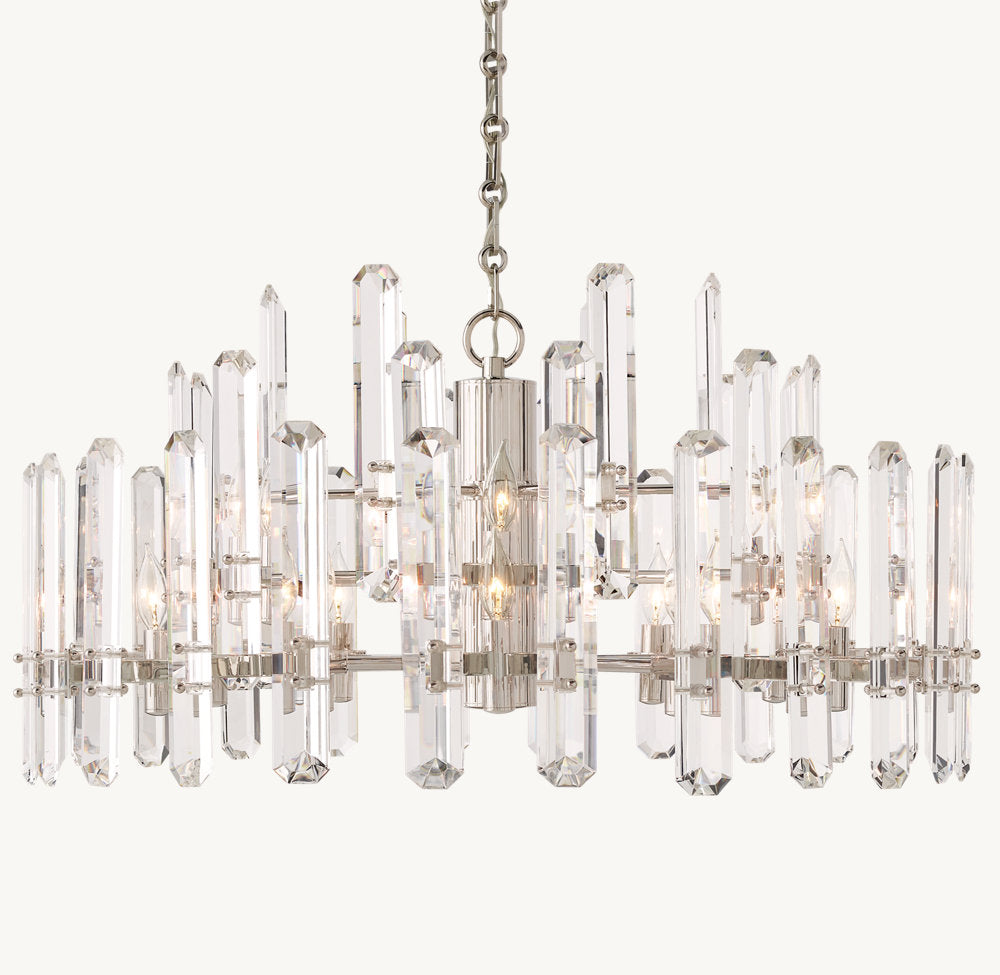 Regal Optical Prism Chandelier