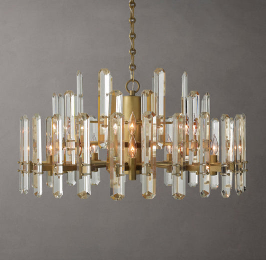 Regal Optical Prism Chandelier